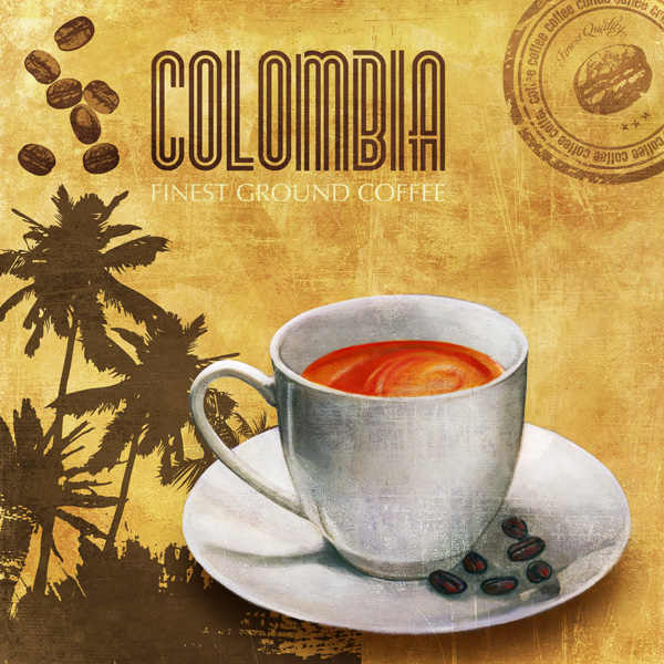 Finest Coffee Skip Teller 1 Formato Quadrato Arte Contemporanea Vintage Cucina 1cu1244 Alfieriarte