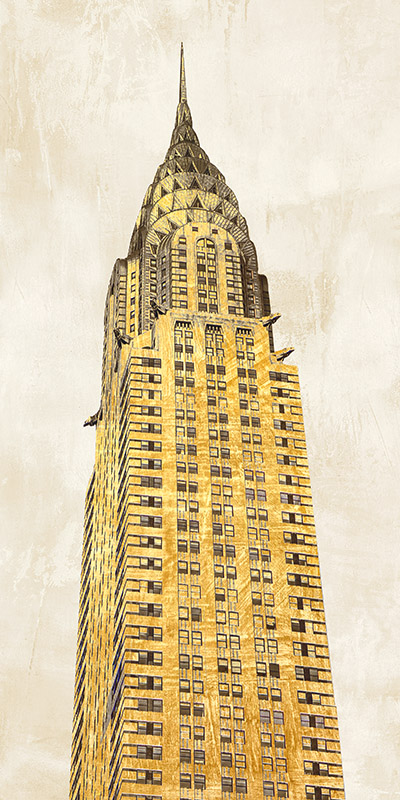 Gilded Skyscraper I Joannoo Arte Contemporanea Decorativi 2 Rettangolo Classico 2jo2948 Alfieriarte