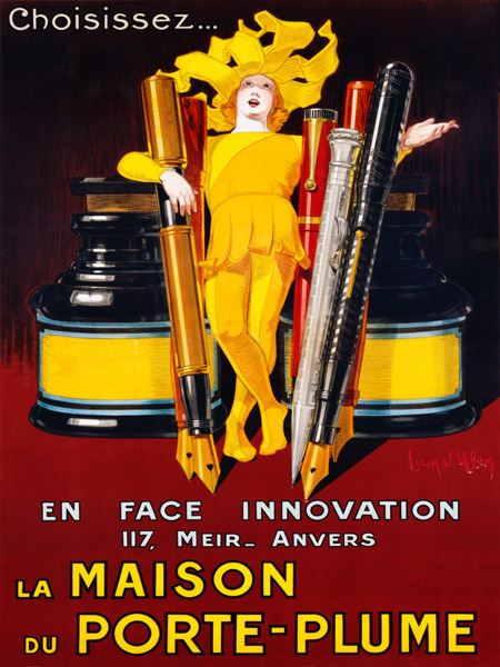 La Maison Du Porte Plume 1924 Jean Dylen Arte Contemporanea Vintage Cucina 3 Rettangolo Lieve 3vi1256 Alfieriarte