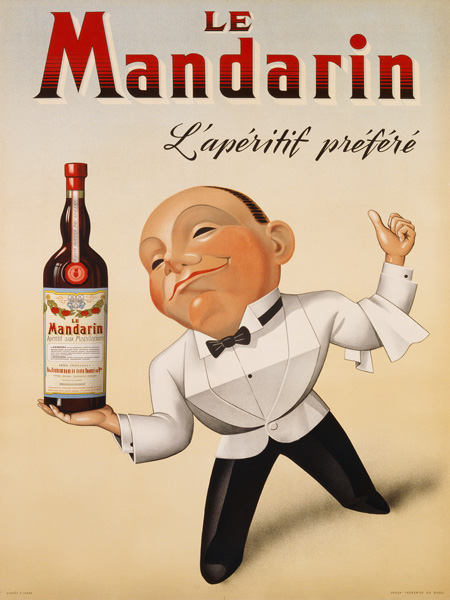 Le Mandarin Laperitif Prefere 1932 Anonymous Arte Contemporanea Vintage Cucina 3 Rettangolo Lieve 3vi751 Alfieriarte