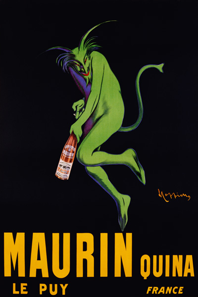 Maurin Quina Ca 1906 Leonetto Cappiello Arte Contemporanea Vintage Cucina 3 Rettangolo Lieve 3vi1248 Alfieriarte