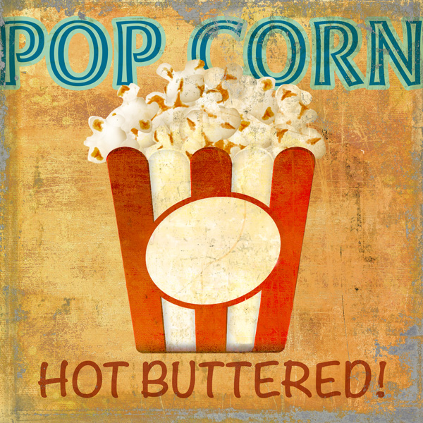 Pop Corn Skip Teller 1 Formato Quadrato Arte Contemporanea Vintage Cucina 1cu2478 Alfieriarte