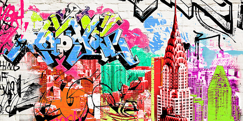 Pop Manhattan Skip Teller Arte Contemporanea Modern Pop E Street Art 2 Rettangolo Classico 2cu2892 Alfieriarte Alfieriarte