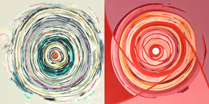 Target Duo Iii Nino Mustica Arte Contemporanea Astratti 2 Rettangolo Classico 2nm1137 Alfieriarte Alfieriarte